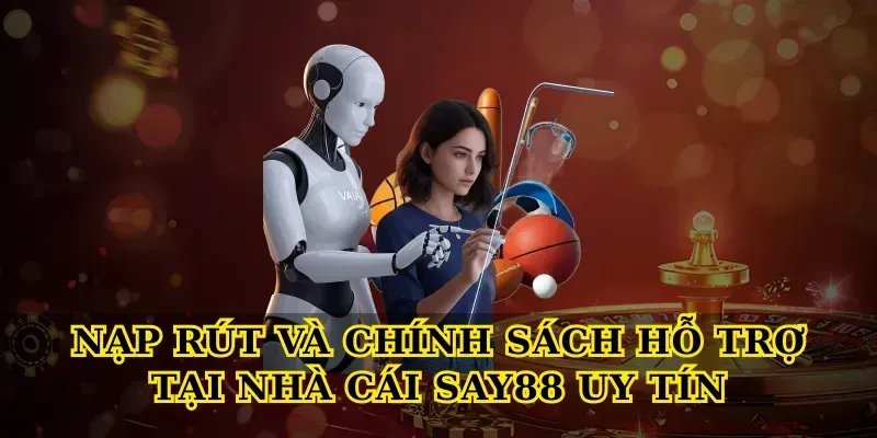 Nạp rút và chính sách hỗ trợ tại Nhà cái say88 uy tín